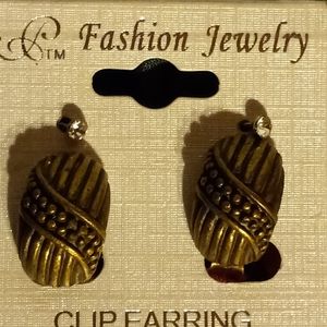 Closeout SALE 25% 2 for 1 Women's Clip-on & Stud Earring Set